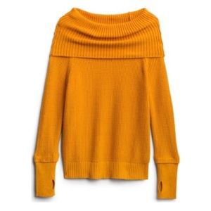 Market & Spruce Sharon Thumb Hole Cotton Blend Pullover